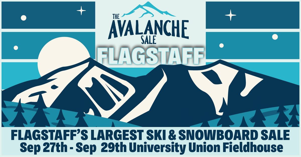 The Avalanche Sale, Flagstaff, AZ Ski and Snowboard Event. Sep. 27-29, 2024.