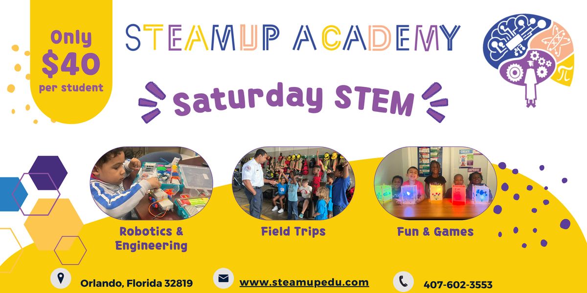 STEAMUP Academy Saturday STEM Program