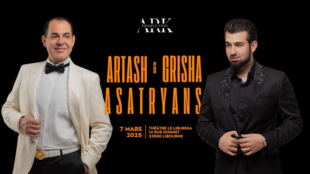 CONCERT: Artash & Grisha ASATRYANS \/ 7 MARS 2025