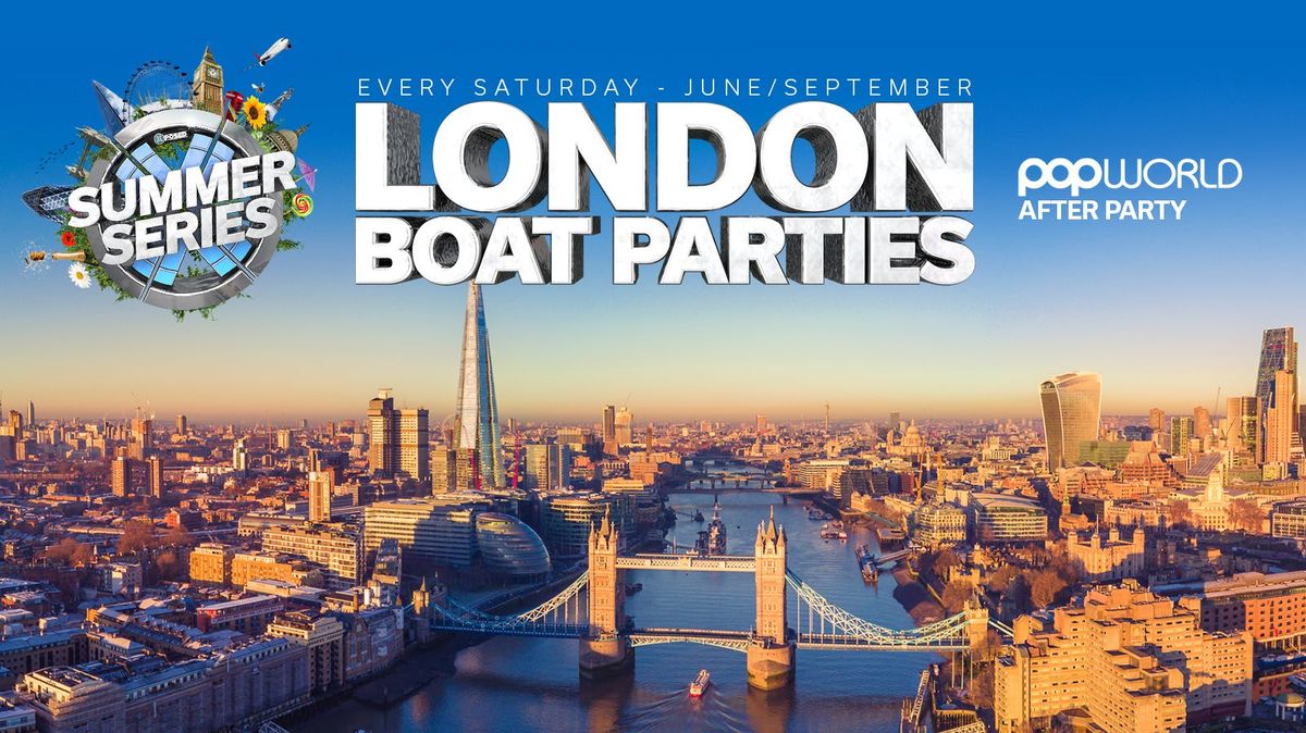 London Boat Party with FREE After Party!