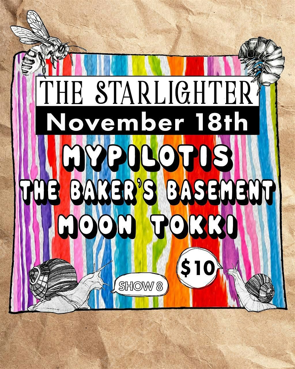 Mypilotis \u2022 The Baker\u2019s Basement \u2022 Moon Tokki