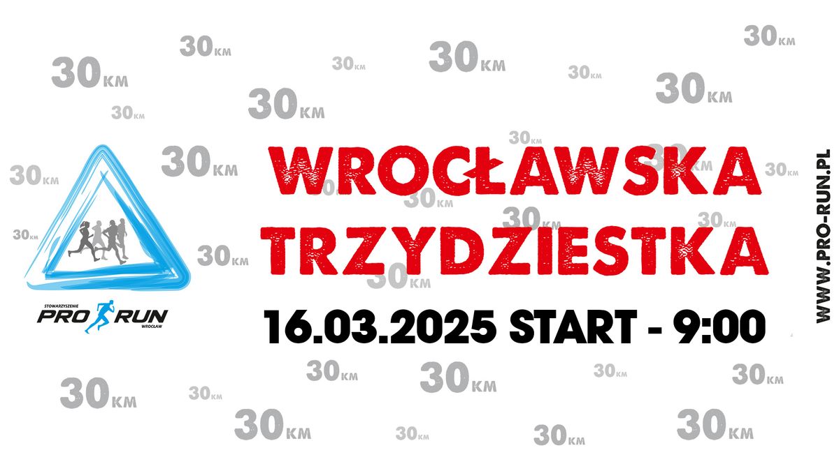 Wroc\u0142awska Trzydziestka - Bieg na 30 km