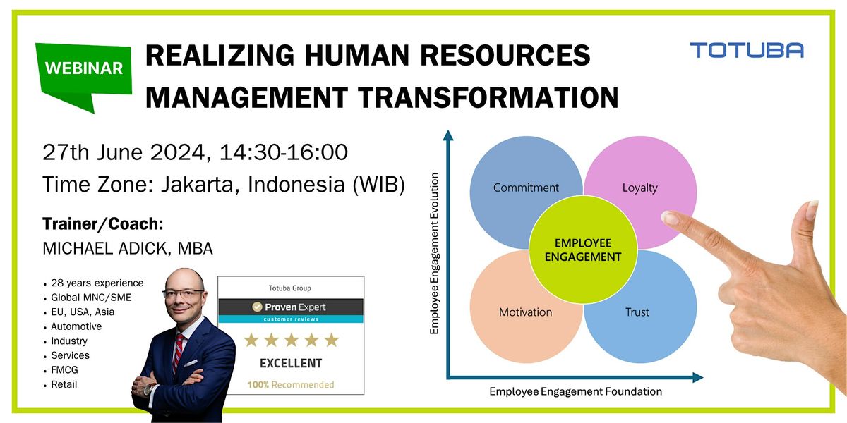 Webinar: Realizing Human Resources Management Transformation
