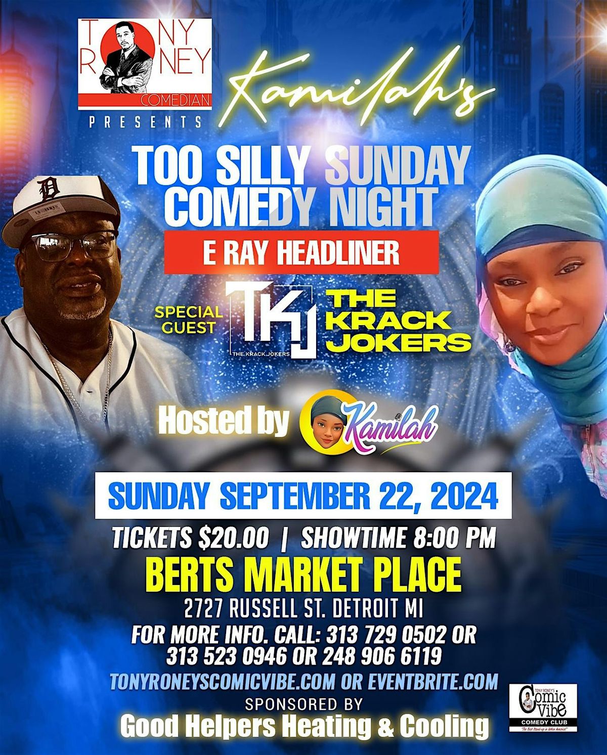 Kamilah's Too Silly Comedy Night