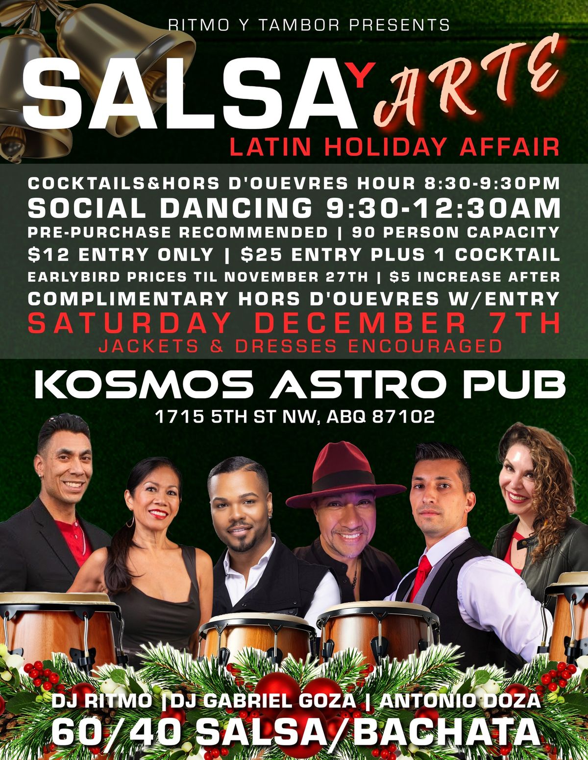 SALSA Y ARTE - Latin Holiday Affair