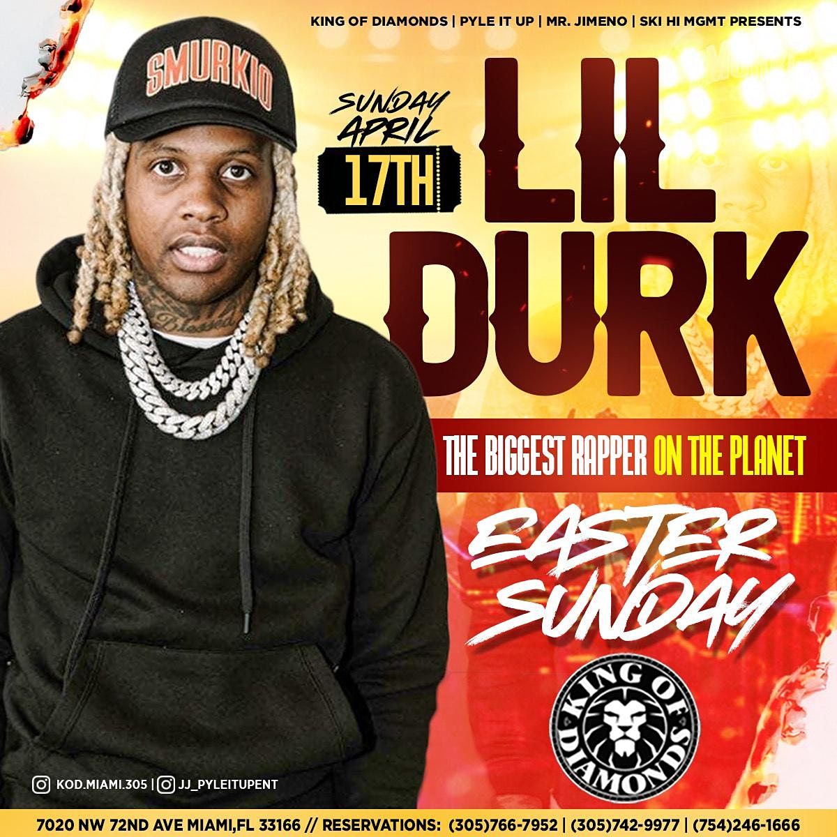Lil Durk Live Easter Sunday Chicago Invades King Of Diamonds, KOD