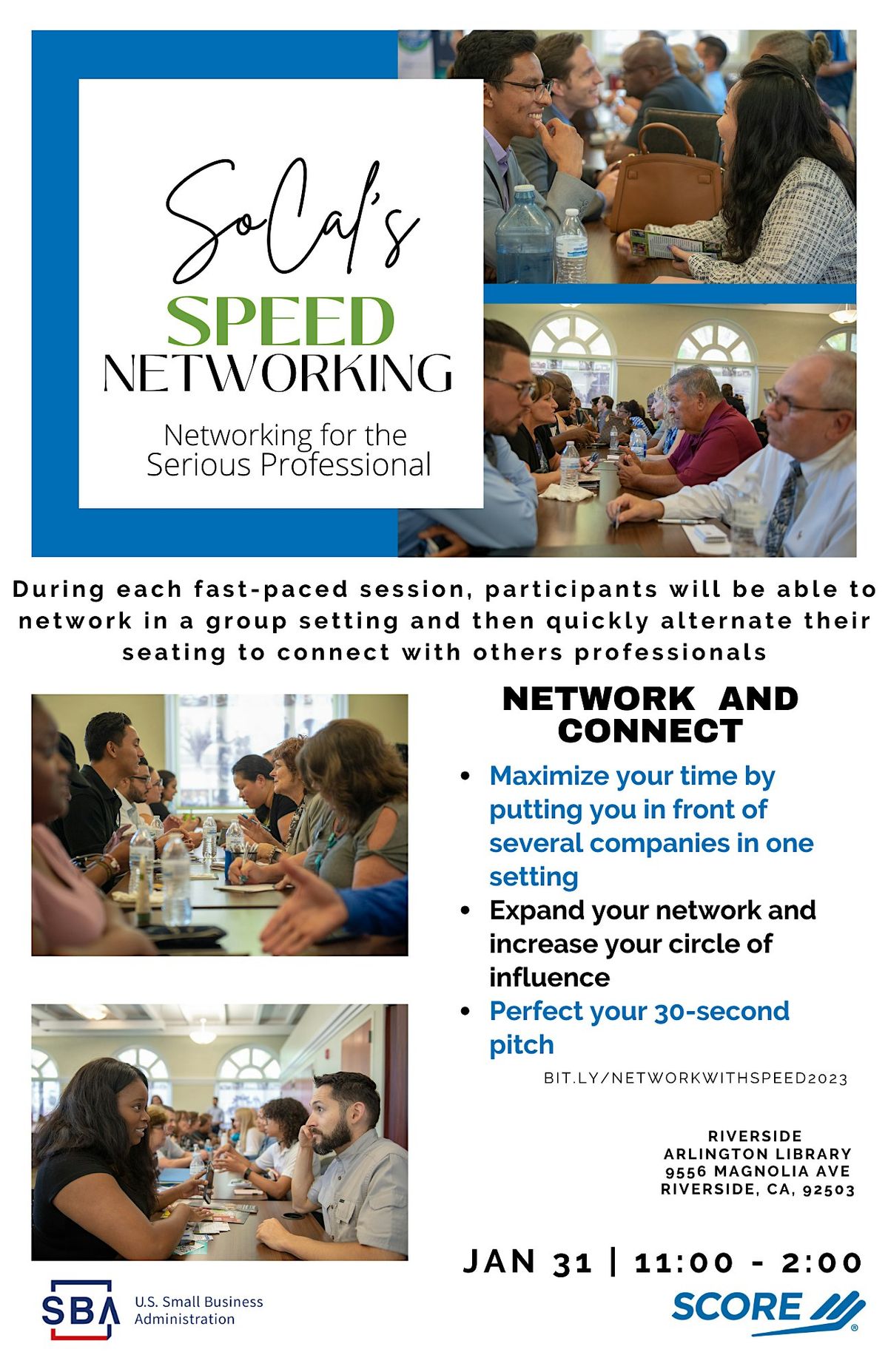 SoCal Speed Networking Event