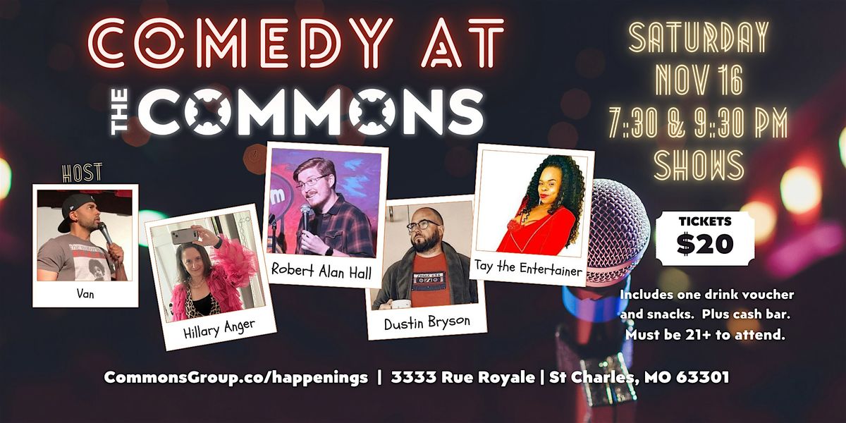 Comedy at The Commons - November 16, 2024