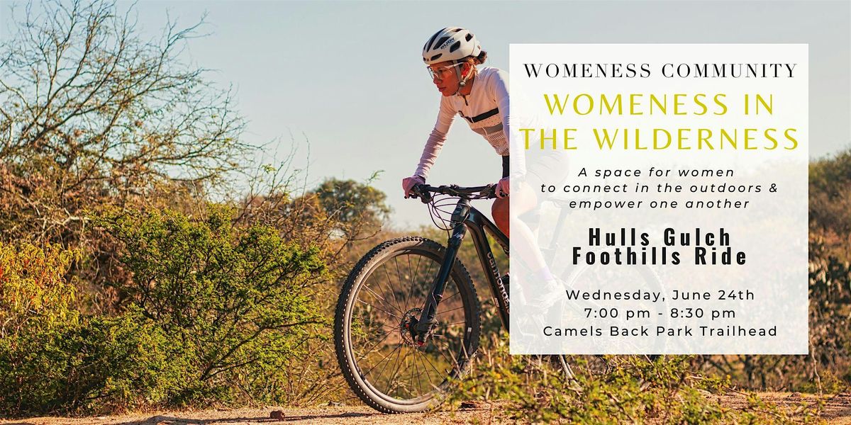Womeness In the Wilderness - Camels Back \/ Hulls Gulch Bike Ride