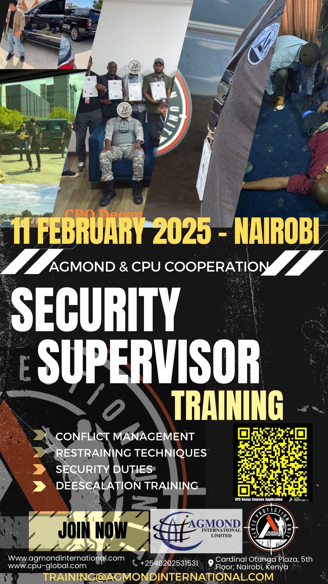 Security Supervisor L2 Training Nairobi