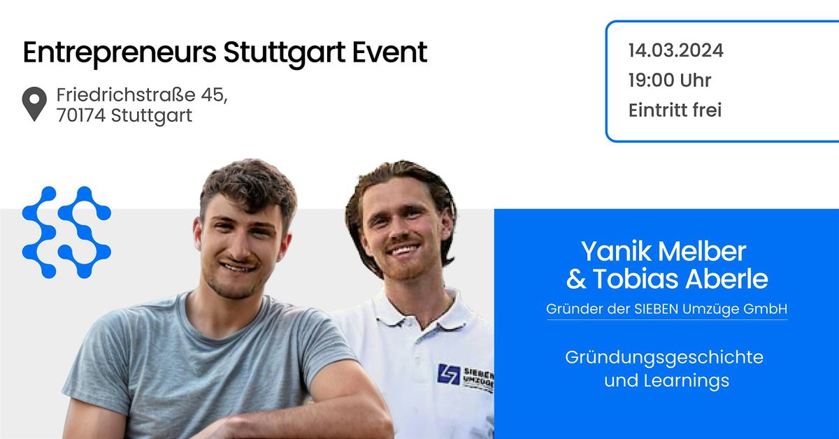 Entrepreneurs Stuttgart - Speaker Night