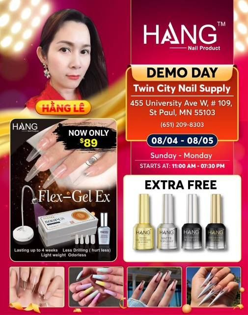 HANG's NAIL Demo Day -Special Deal of Only $89