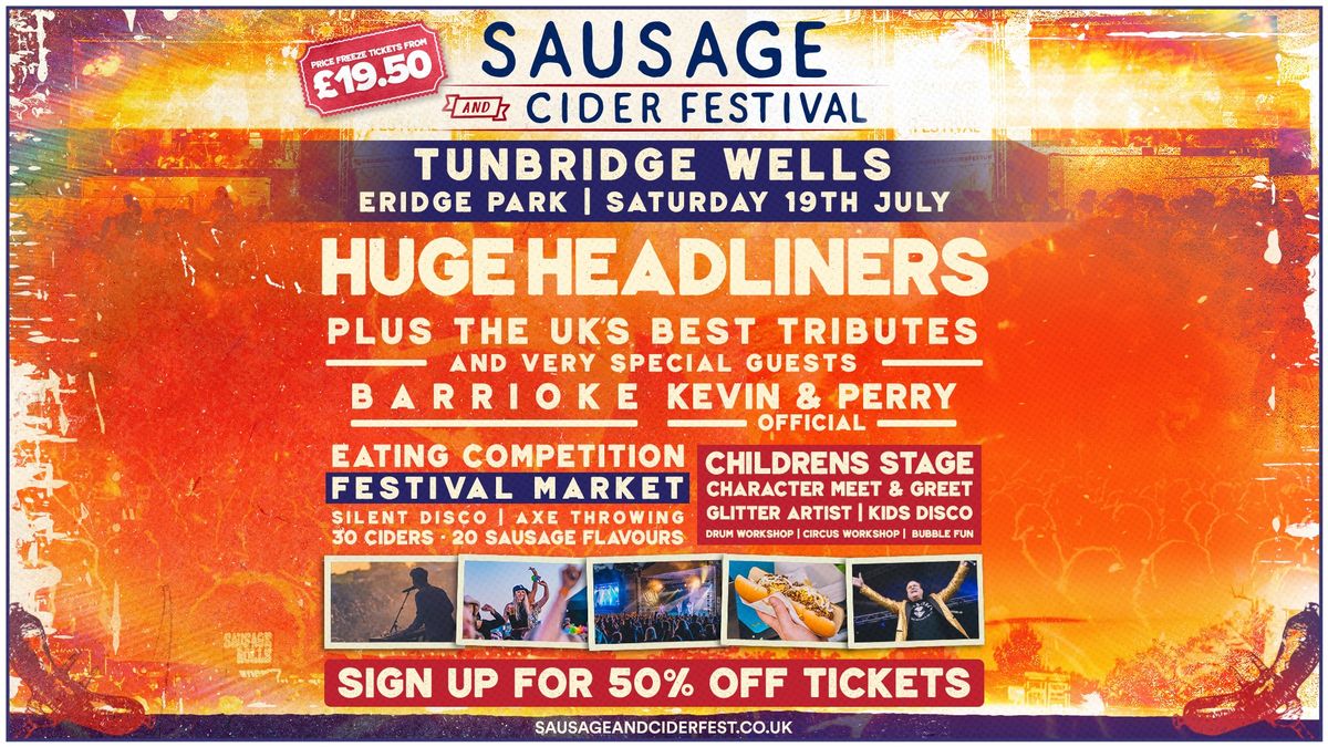 Sausage and Cider Festival - Tunbridge Wells 2025