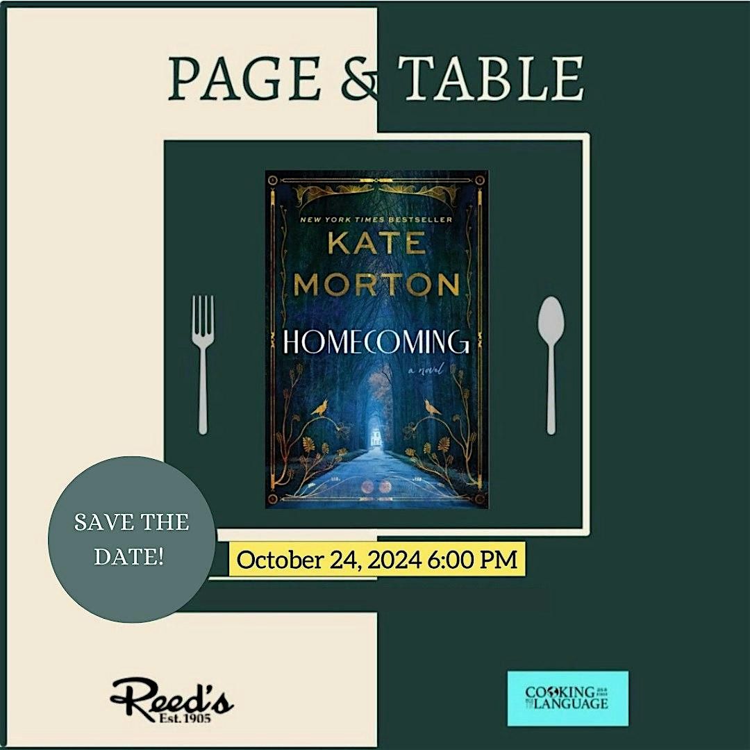 Page & Table - Kate Morton's HOMECOMING