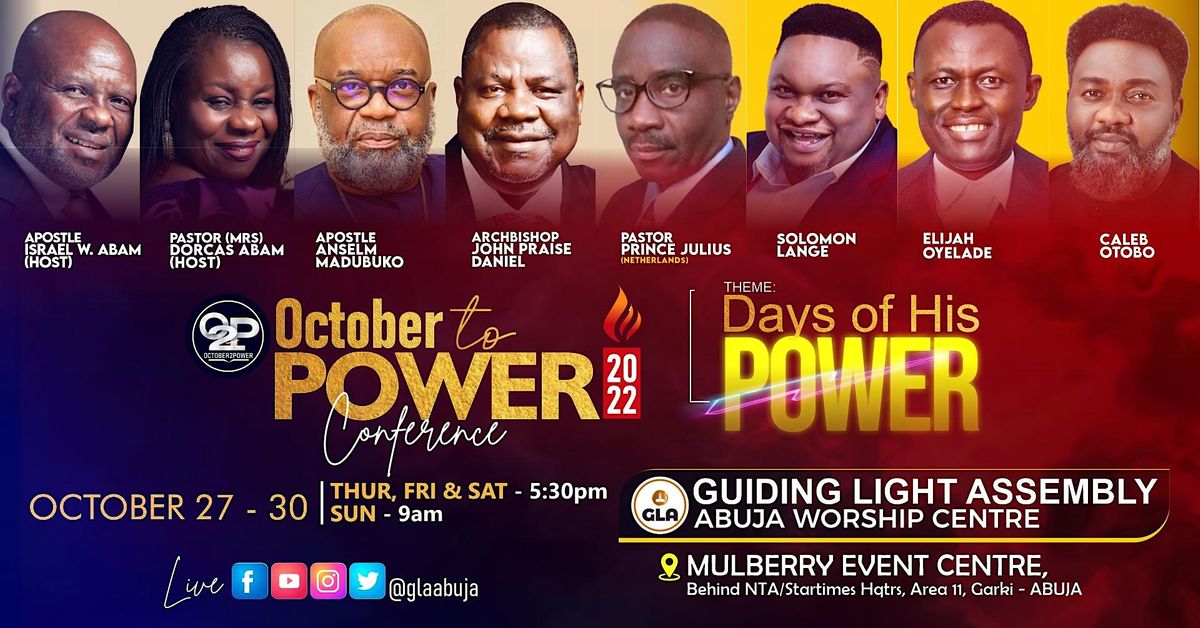 OCTOBER TO POWER CONFERENCE 2022.