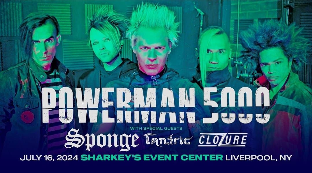 Powerman 5000 @ Sharkey's Event Center 