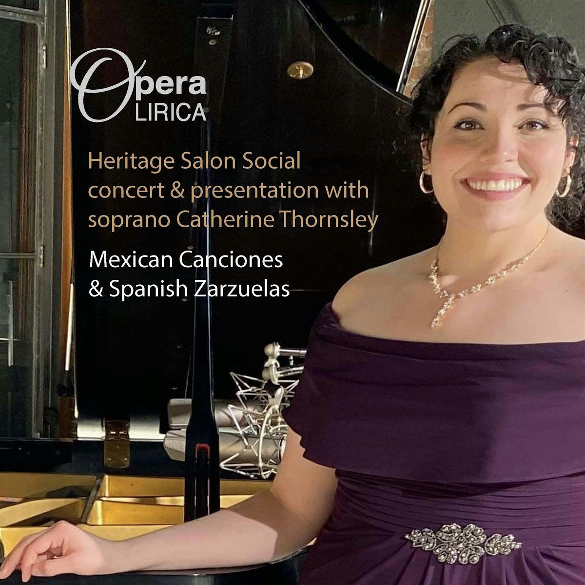 Heritage Salon Social Concert & Presentation: Mexican Songs & Spanish Arias