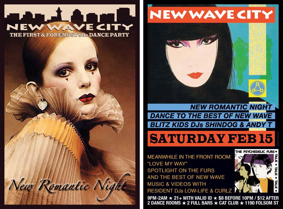 New Wave City \u201cNew Romantic Night\u201d