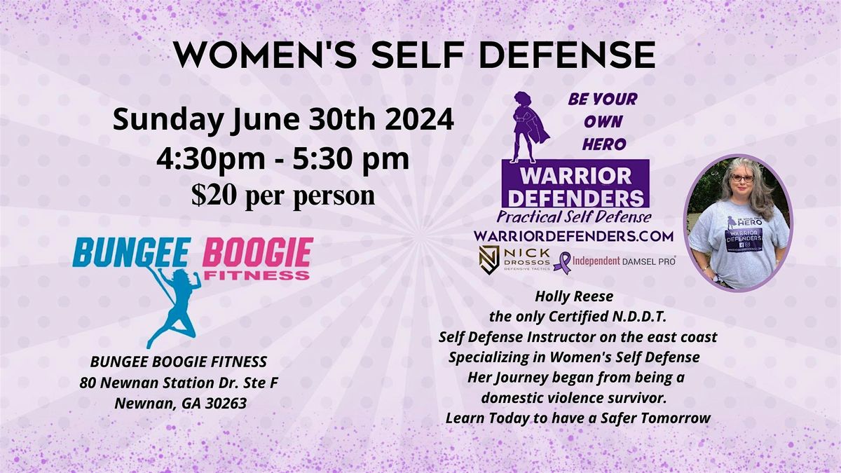 Women's Self Defense class