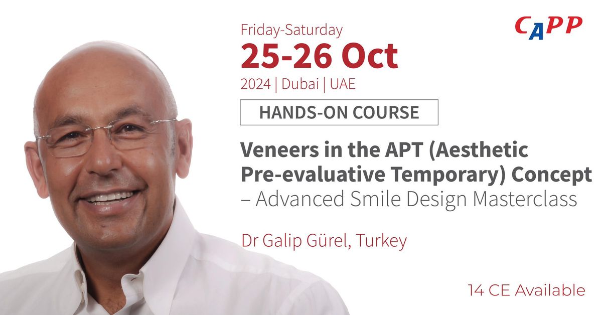 Veneers in the APT (Aesthetic Pre-evaluative Temporary) Concept \u2013 Advanced Smile Design Masterclass