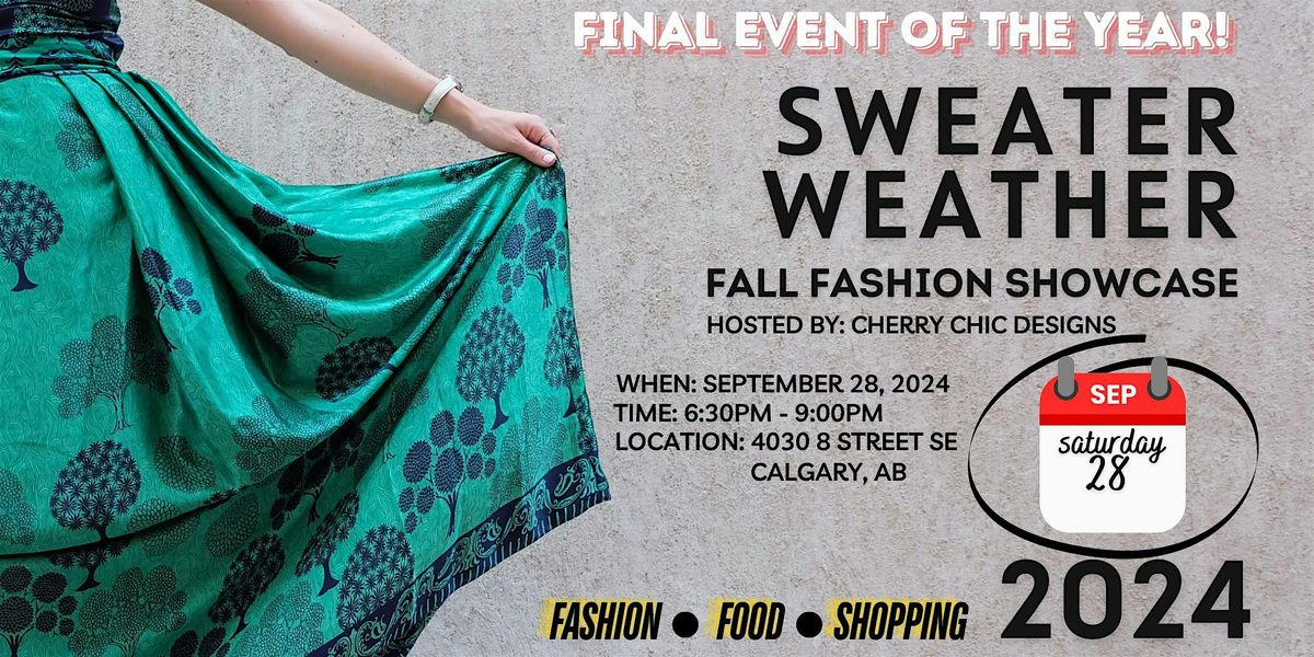 Sweater Weather Fall Fashion showcase