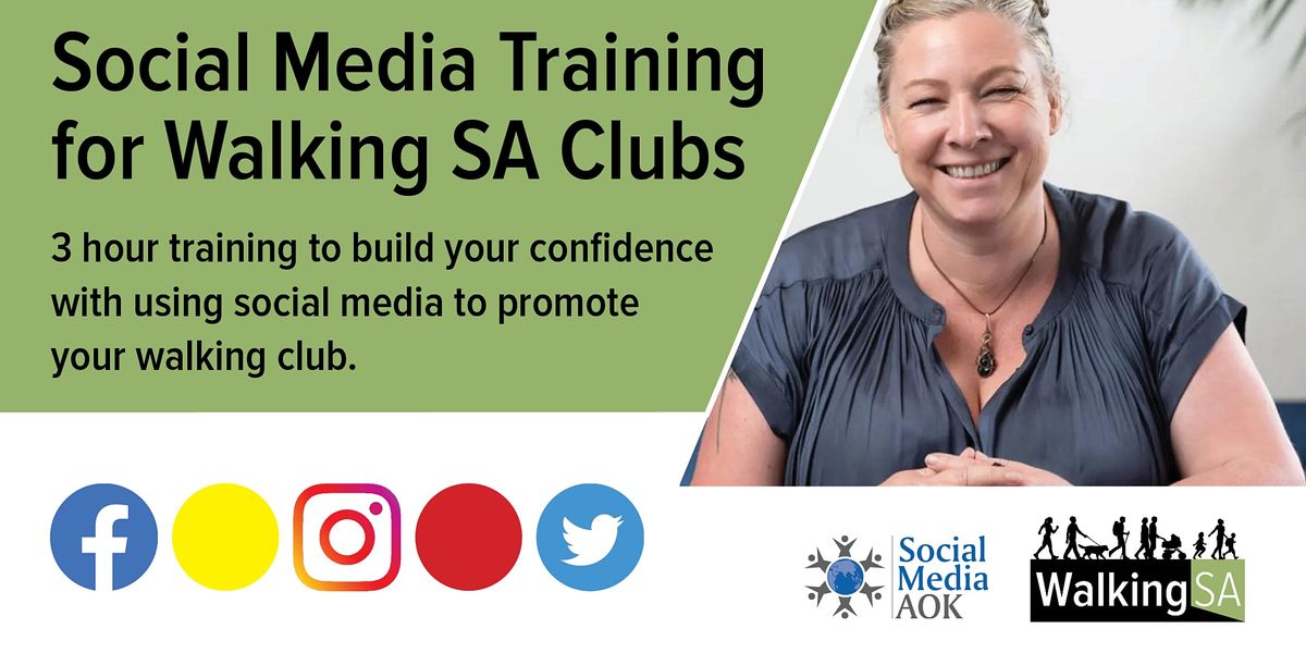 Social Media Training for Walking SA Clubs