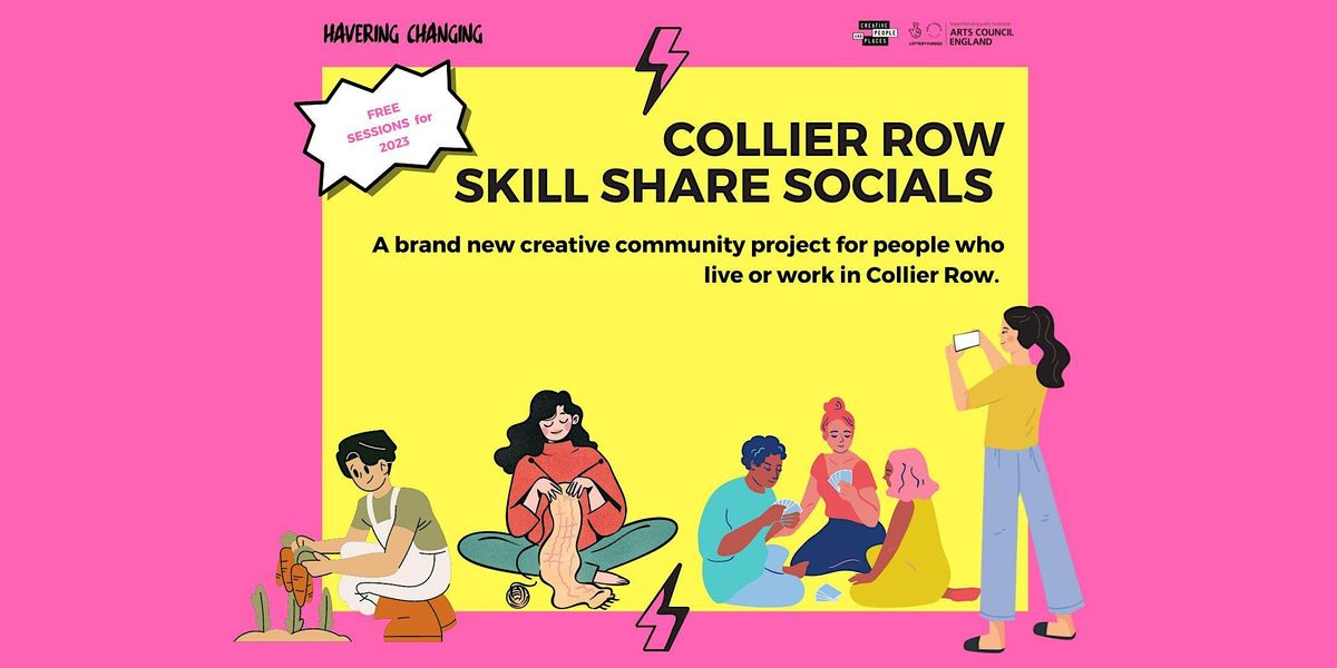 Collier Row Skill Share Socials