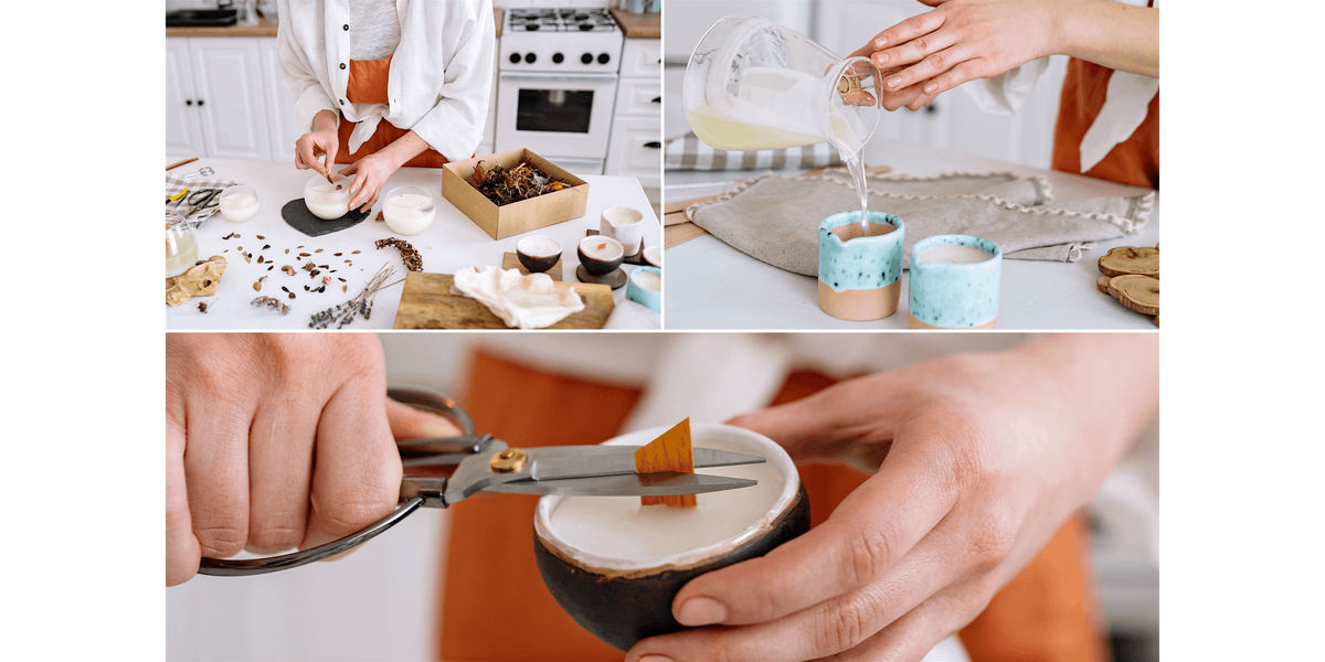 Learning Wax Tricks and Placing Wicks - Candle Making Class in Los Angeles | Classpop!\u2122