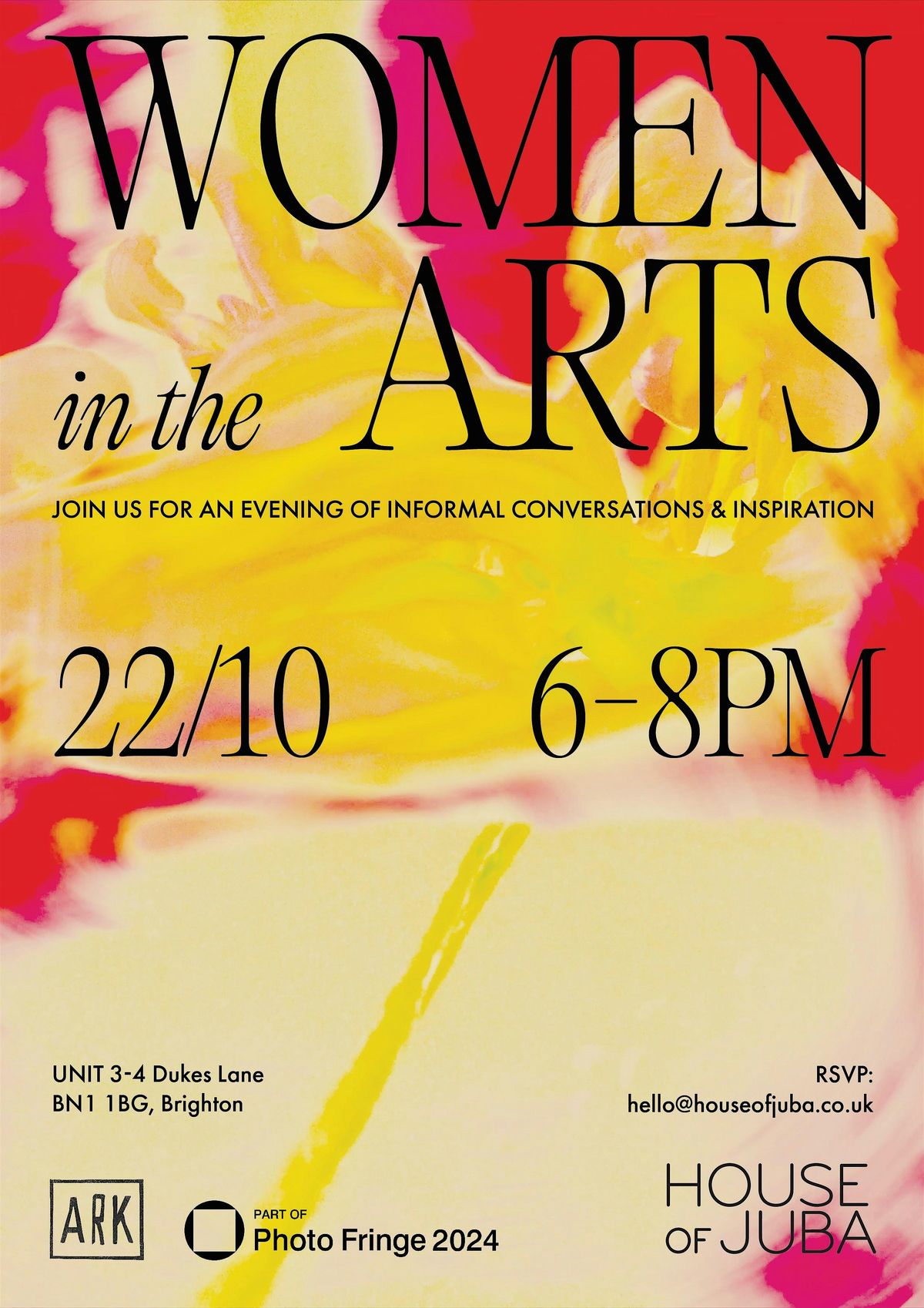 HoJ Presents: WOMEN IN THE ARTS