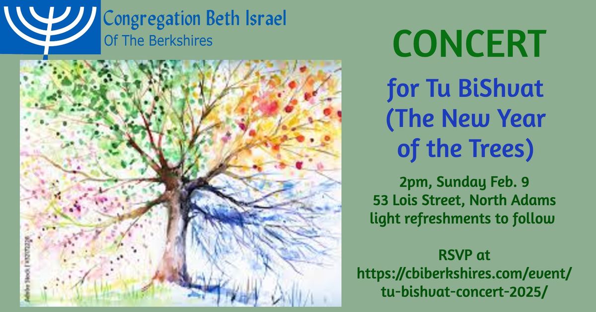 Concert for Tu BiShvat \/ New Year of the Trees