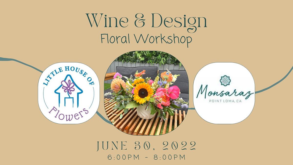 Wine & Design Floral Workshop