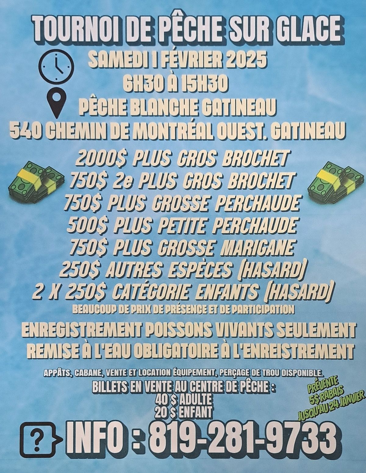 Tournoi de p\u00eache sur glace 2025