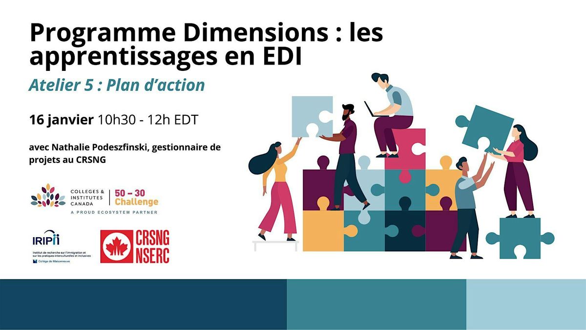 Programme Dimensions: les apprentissages en EDI