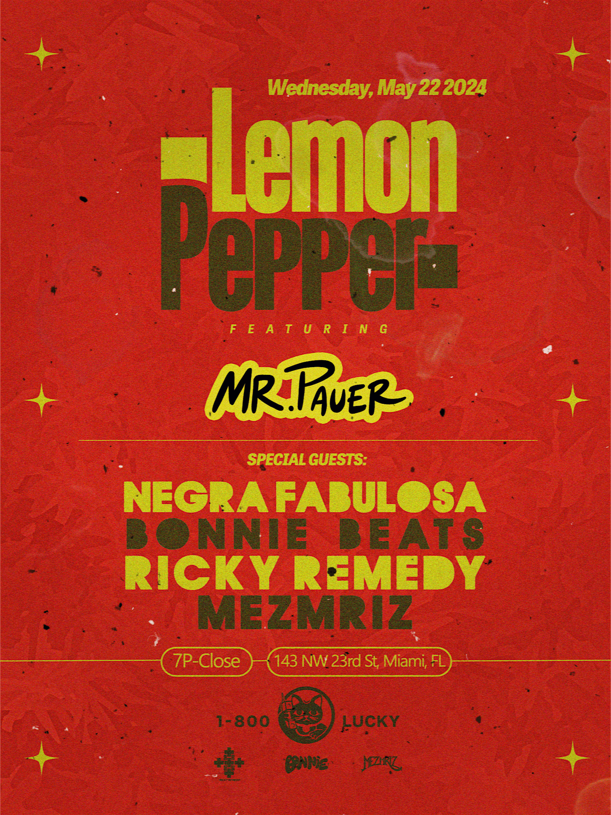 lemon pepper @1-800 lucky  free with RSVP