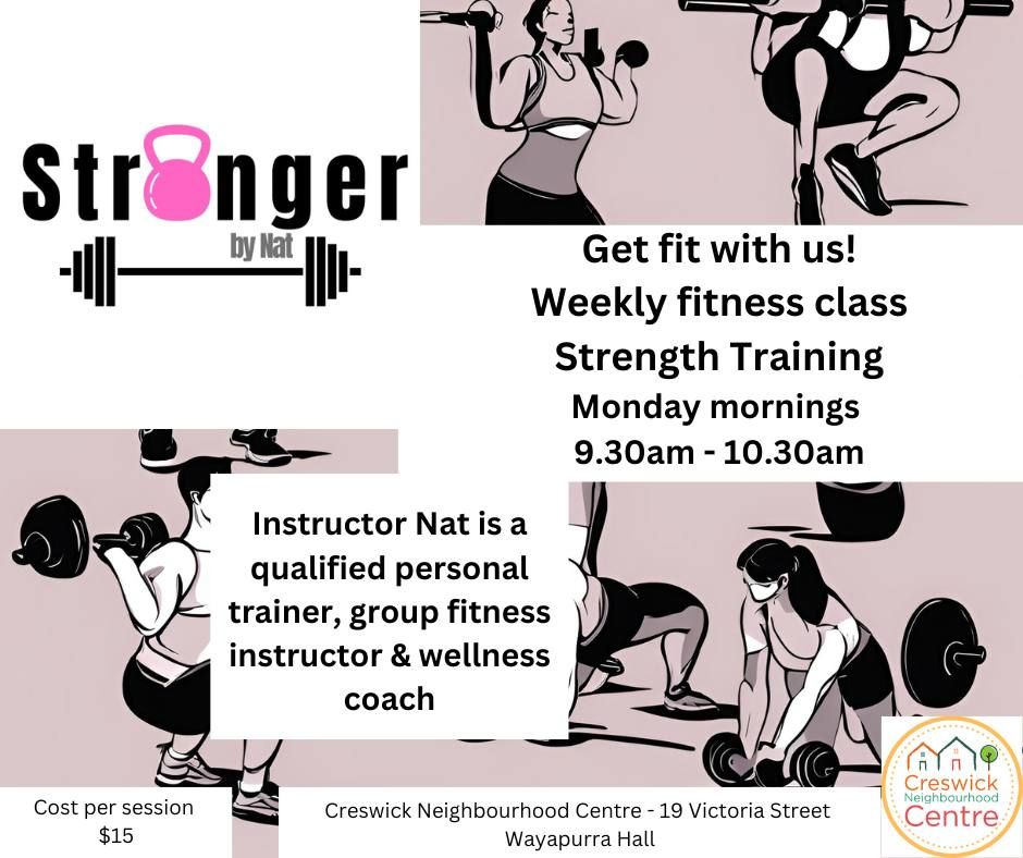 Stronger by Nat - Strength Training and Fitness