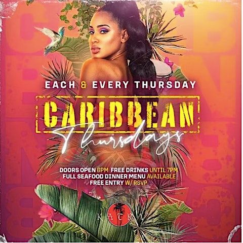 CARIBBEAN THURSDAYS @ KATRA LOUNGE NYC - EACH AND EVERY THURSDAY!