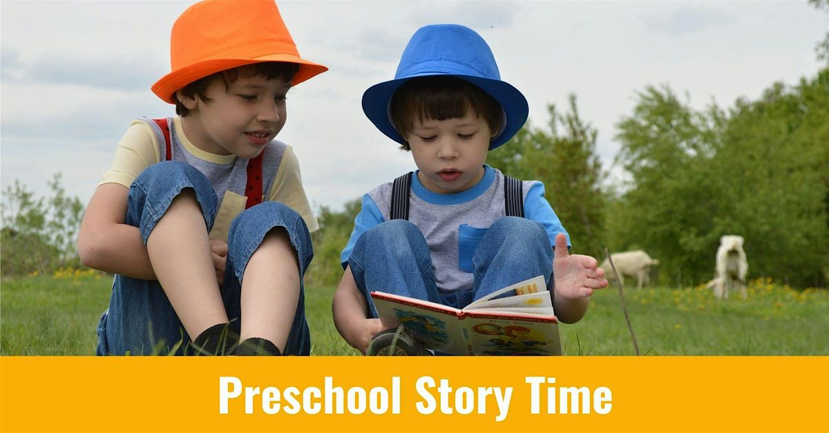 Adventure Begins with Preschool Story Time