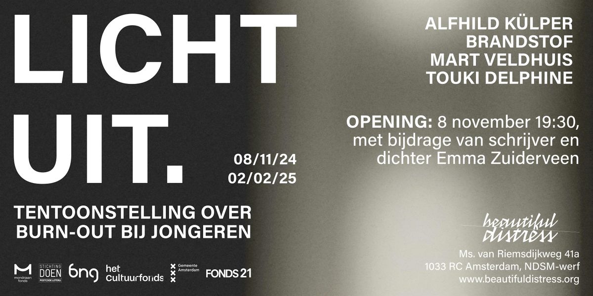 Opening LICHT UIT