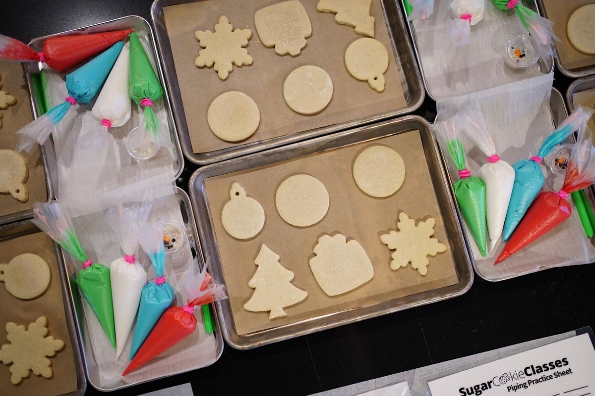 December 14th - 10am - Christmas  Sugar Cookie Decorating Class