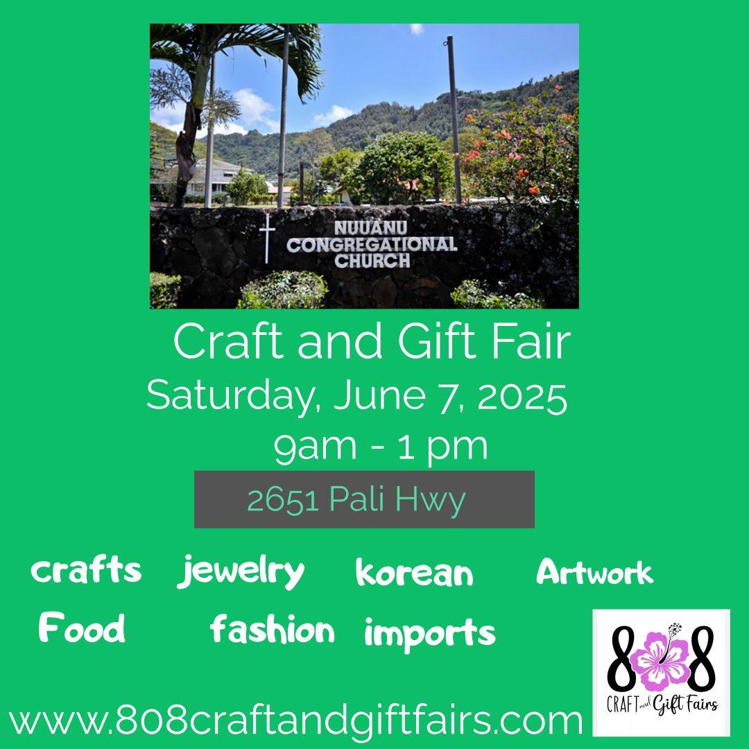 Nuuanu Congregational Church Craft and Gift Fair