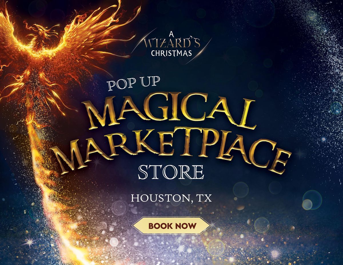 HOUSTON, TX: A Wizard's Magical Marketplace Experience FRIDAY