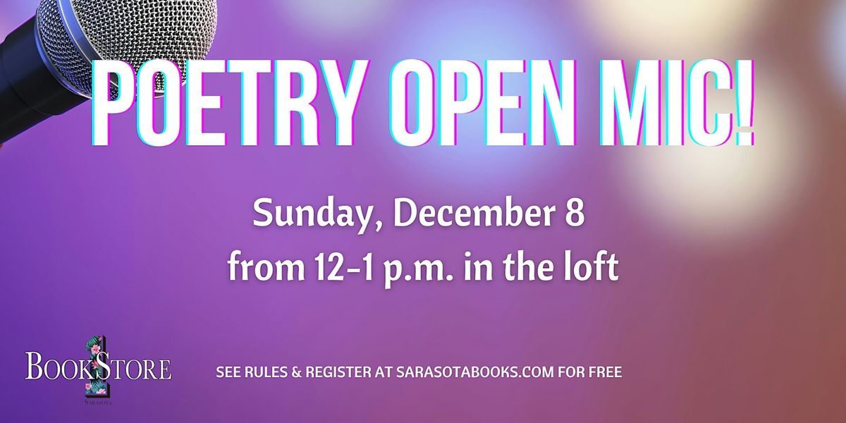 Poetry Open Mic!