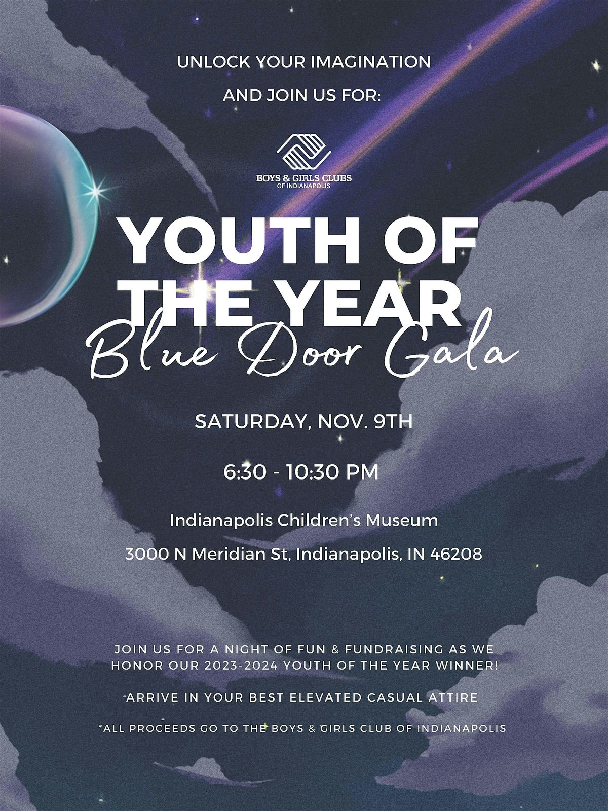 2024 Youth of the Year Blue Door Gala