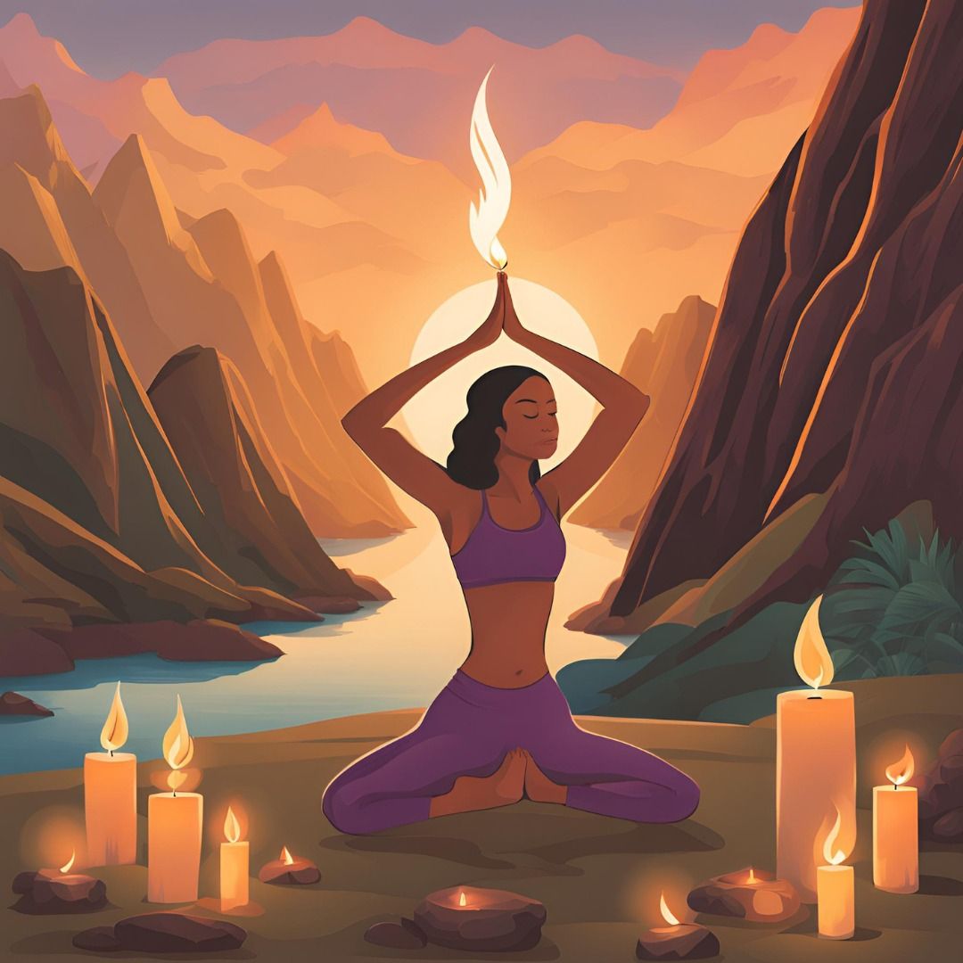 Candlelit Slow Flow Yoga with Sound Healing