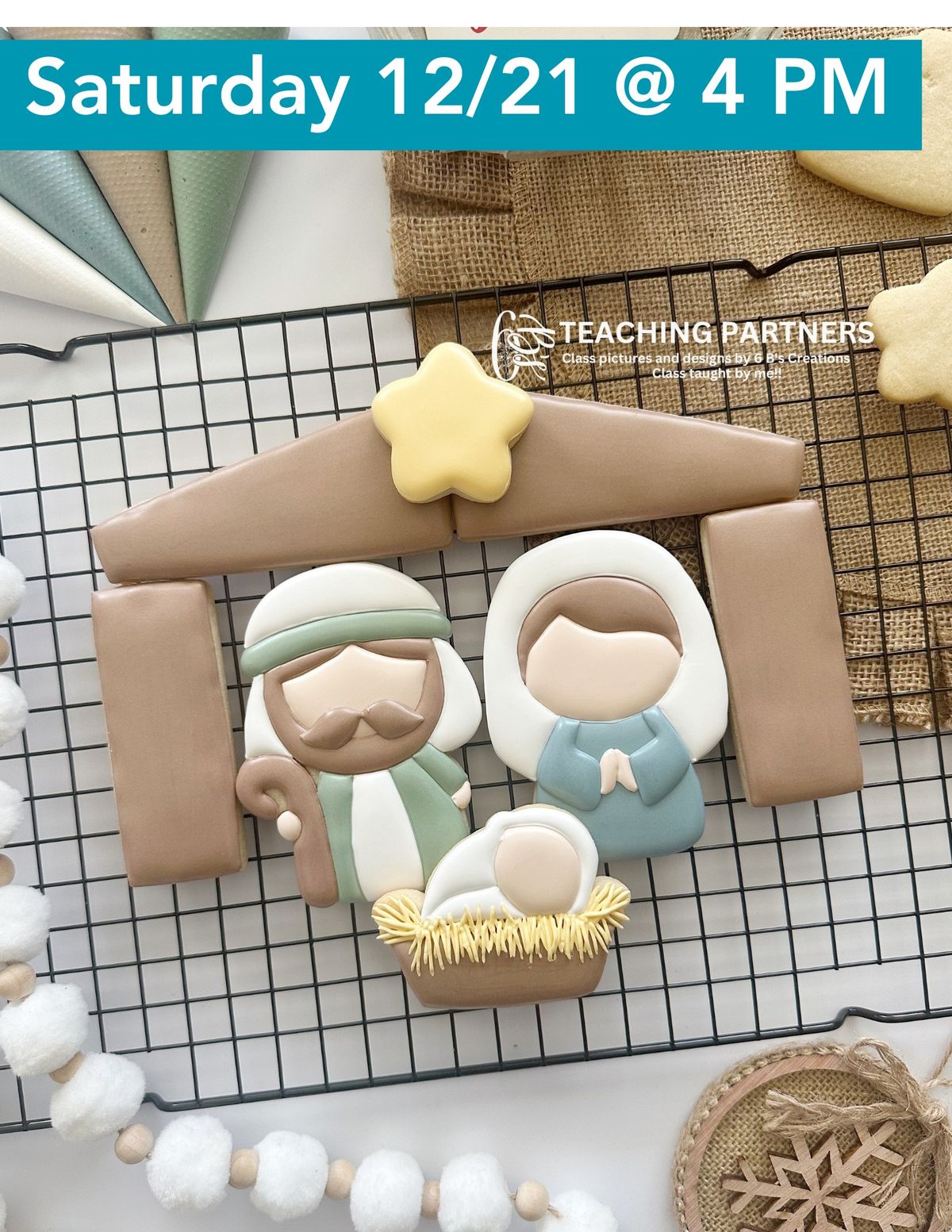 Nativity Cookie Decorating Classes