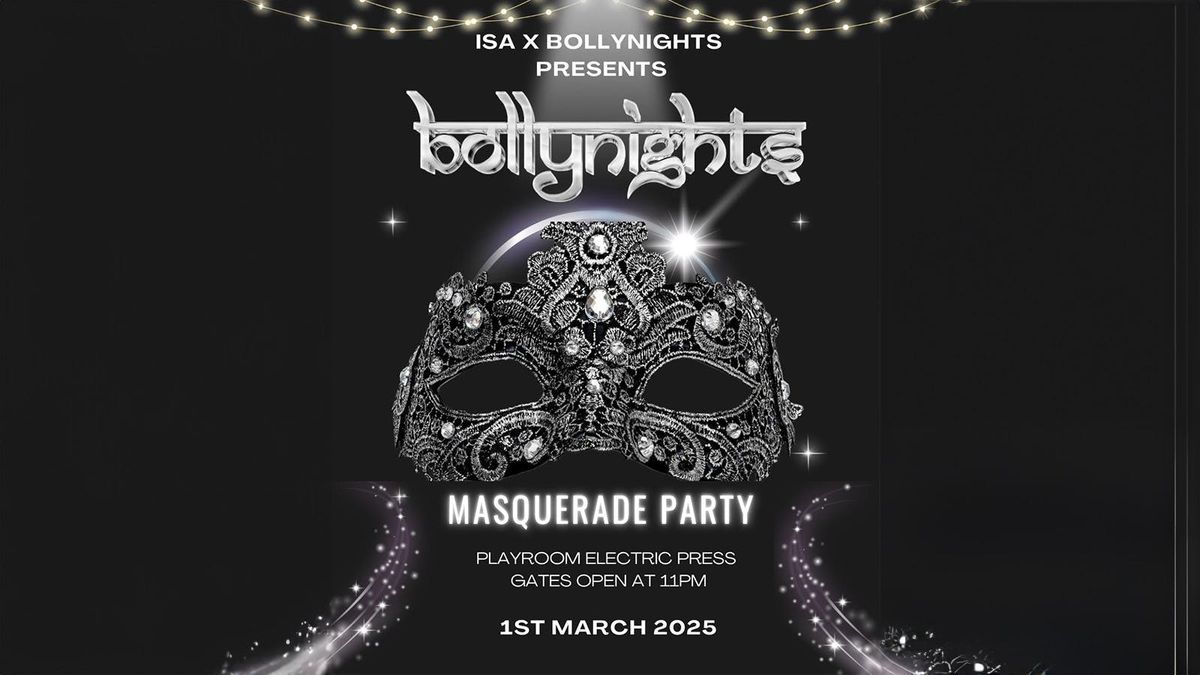 Bollywood Masquerade Leeds - Saturday 1st March 