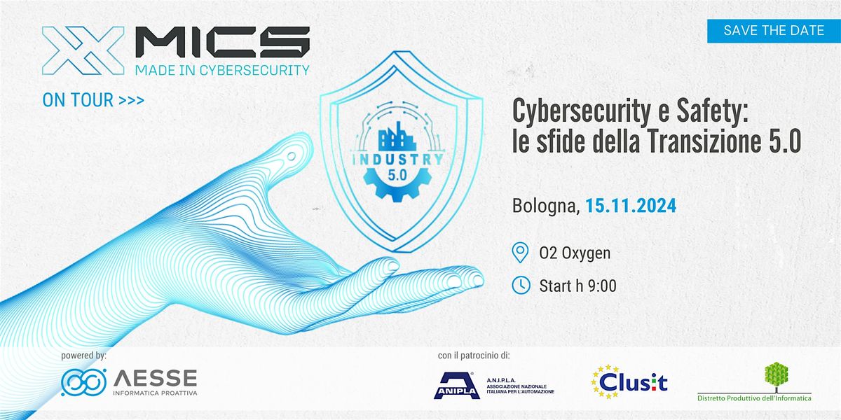 MICS, Made in Cybersecurity 2024 -  2\u00b0 Tappa, Bologna