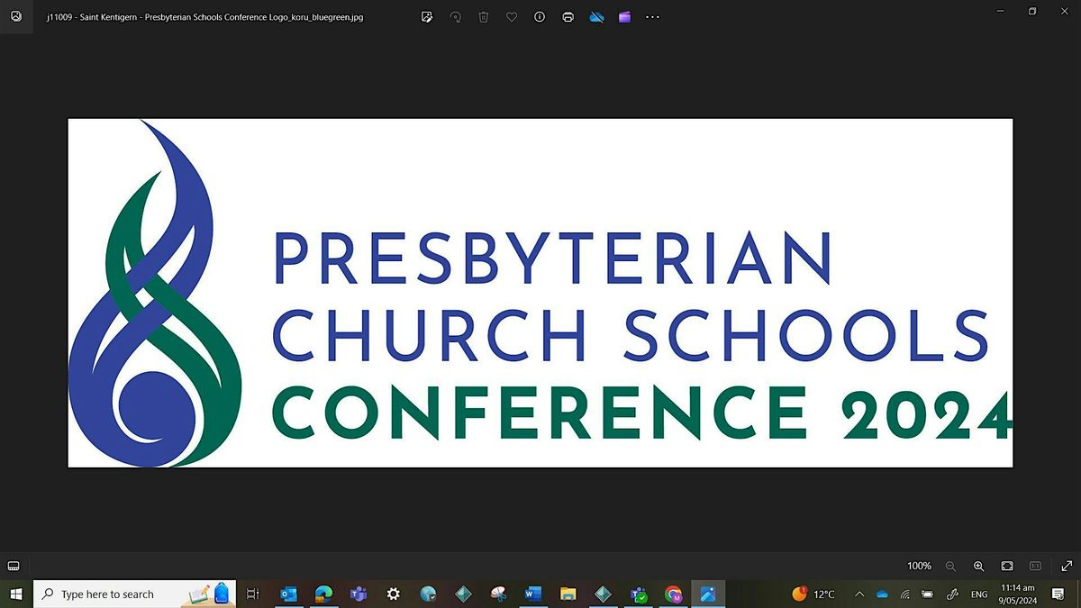Presbyterian Schools Conference 8-9 August 2024