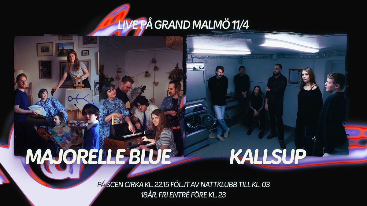 Majorelle Blue (releasefest) + Kallsup live p\u00e5 Grand