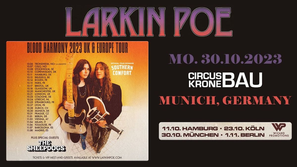 Larkin Poe Berlin Tickets